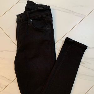 Citizens of Humanity Rocket Black Stretchy Denim